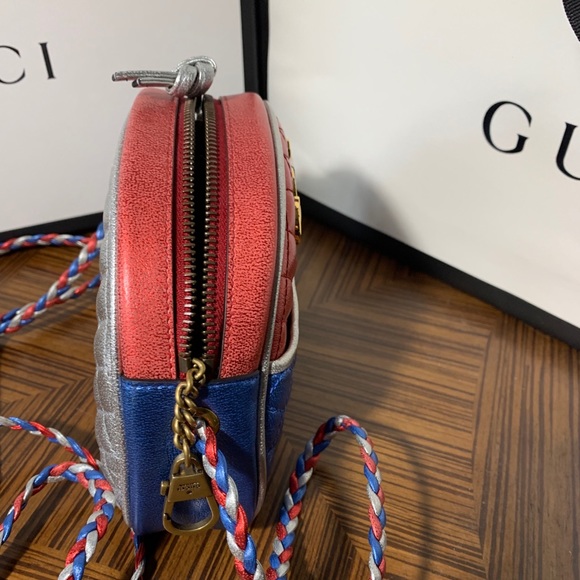 NWT Gucci Trapuntata Laminated Mini Bag - Picture 5 of 7